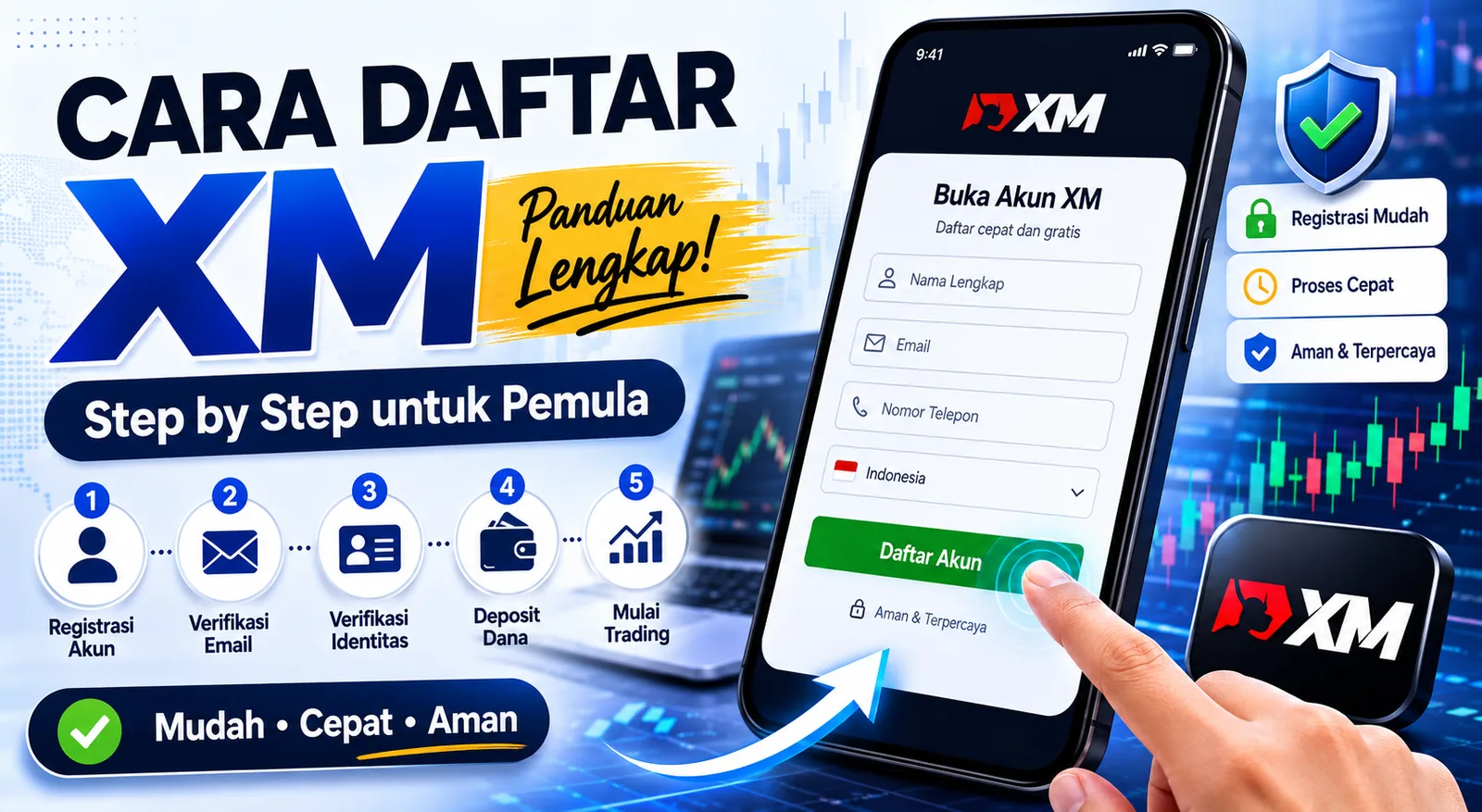Cara Daftar XM Indonesia: Panduan Lengkap untuk Pemula
